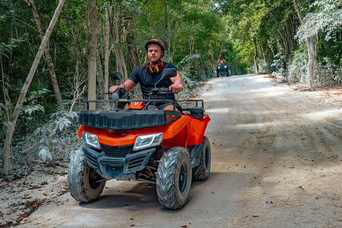 Off Road Ride to El Cedral town and Cenote Jade on ATVs - Meeting at Royal Village Shopping Center