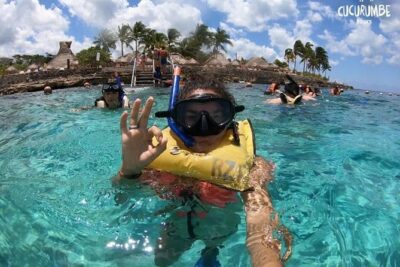 Official Chankanaab Beach Park Day pass with Snorkel