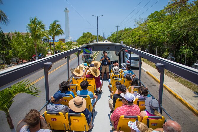 Open Top City Tour & Beach Break - A five-hour introduction to Cozumel