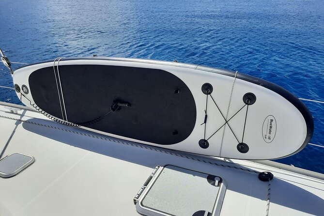 Private 6 Hrs 47 ft. Catamaran Snorkel & Cielo Charter (30p. max) - Fresh lunch and the open bar