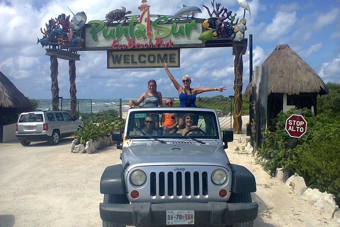 Private Jeep Excursion in Cozumel with Lunch and Snorkeling - El Mirador photo stop