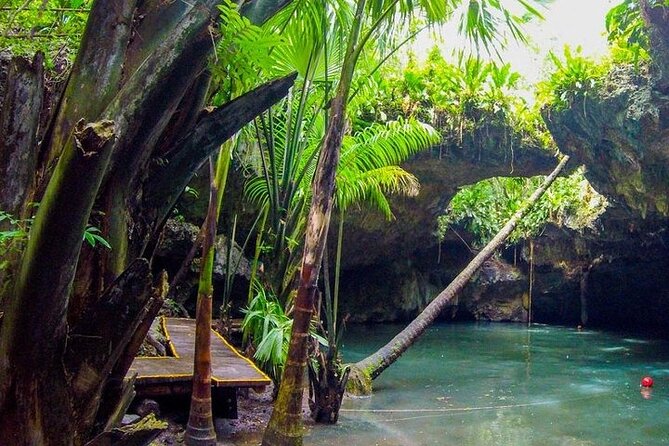 Private Jeep to Jade Cavern, Punta Sur & ATV Tour: All-Inclusive - Jade Cavern and Cenote Chempita