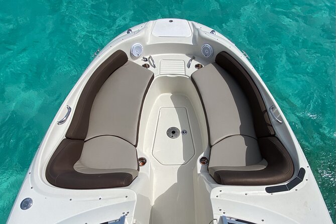 Private snorkeling with 23ft Sea Ray in San Miguel de Cozumel - El Cielo finishes the day on a calm note