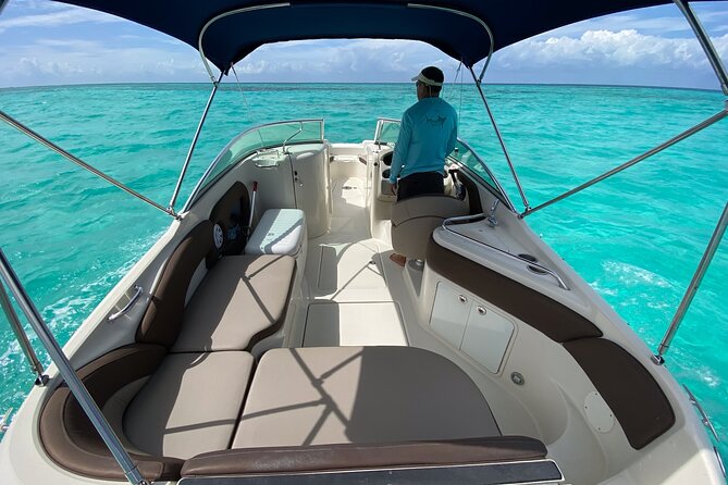 Private snorkeling with 23ft Sea Ray in San Miguel de Cozumel - Why families may like this trip