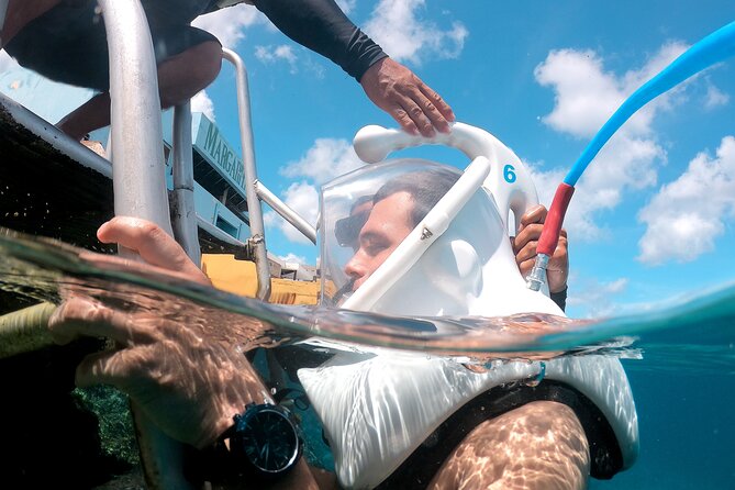 SeaTrek Underwater Helmet Diving Experience in Downtown Cozumel - About 30 minutes on the ocean floor