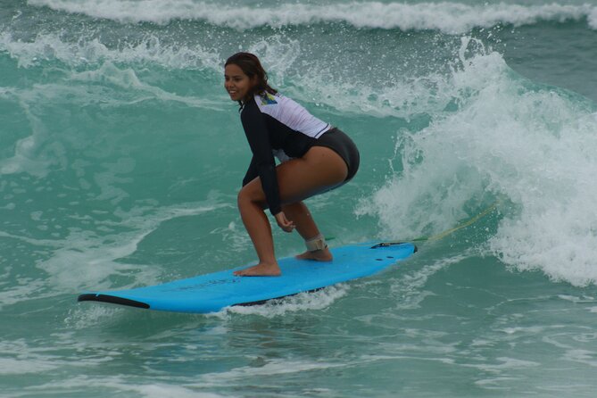 Surf Lesson in Cozumel - Eighty minutes learning to catch a wave