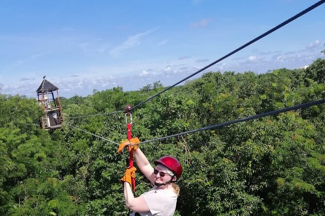 The Original Cozumel Zipline Adventure - Six towers, one compact Cozumel adventure