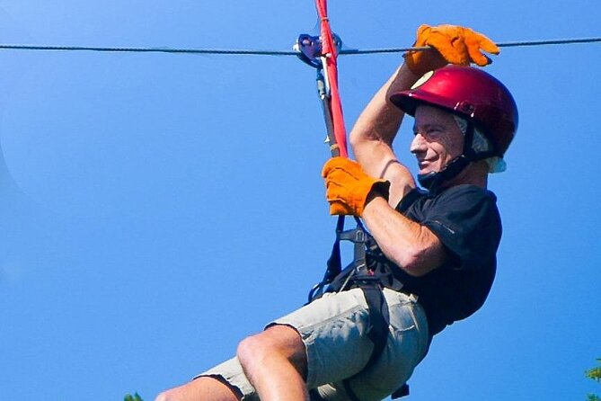 The Original Cozumel Zipline Adventure - Towers two through six: the course becomes a workout
