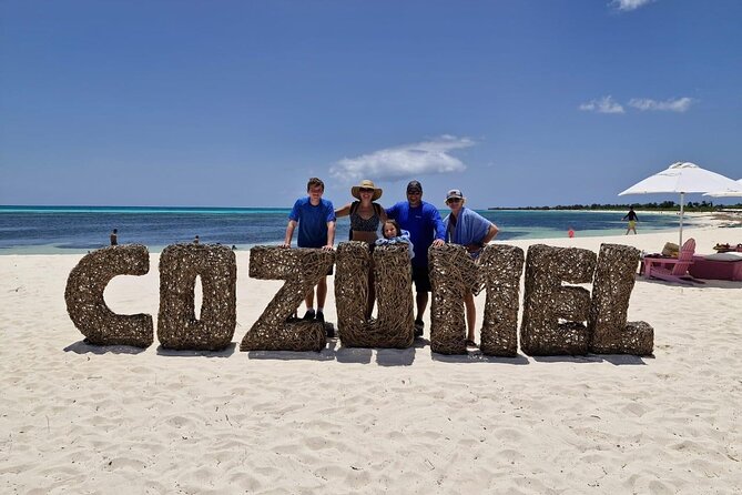 Tours along the beaches of Cozumel Mexico by buggy all inclusive - El Mirador brings the first big photo stop