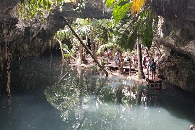 Tours On The Island Cozumel - Reaching Jade Cenote near Cedral